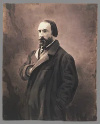 Auguste Vacquerie, ca. 1865 (fotografi)